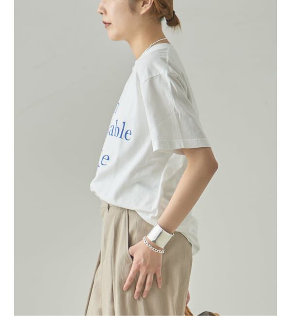 journal standard L'essage「《追加予約》【THE INDIS~】ピグメントTシャツ」|Tシャツ・カットソー|