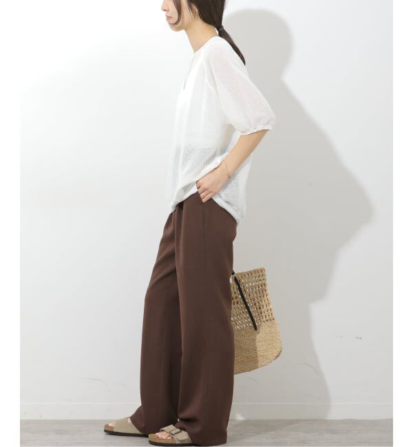 JOURNAL STANDARD relume「《予約》接触冷感 / 防シワ【MULTI FUNC+】フレアパンツ」|スラックス|