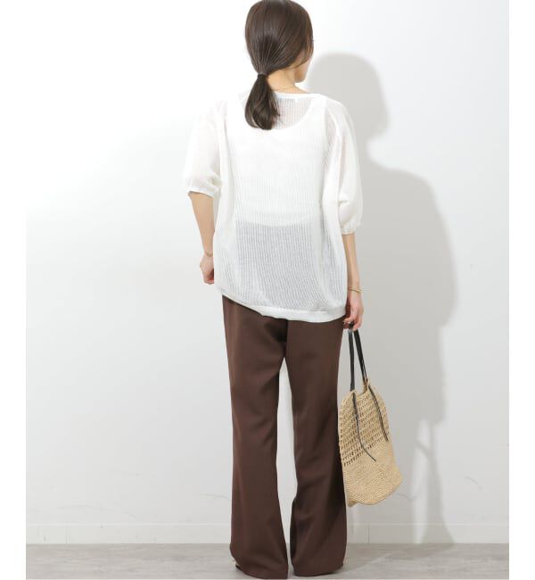 JOURNAL STANDARD relume「《予約》接触冷感 / 防シワ【MULTI FUNC+】フレアパンツ」|スラックス|