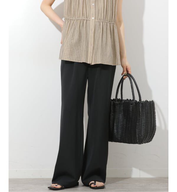 JOURNAL STANDARD relume「《予約》接触冷感 / 防シワ【MULTI FUNC+】フレアパンツ」|スラックス|