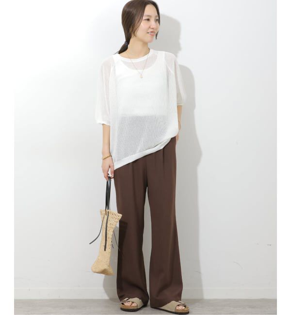 JOURNAL STANDARD relume「《予約》接触冷感 / 防シワ【MULTI FUNC+】フレアパンツ」|スラックス|