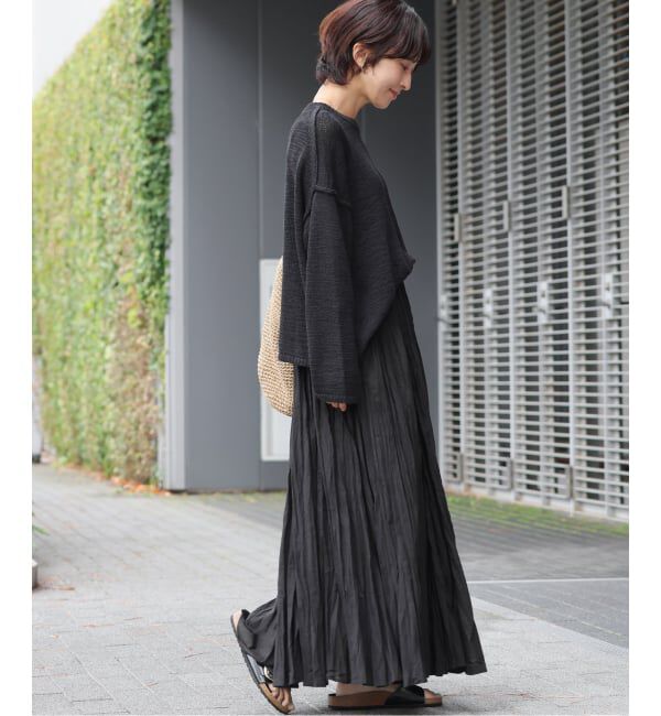 JOURNAL STANDARD relume「《追加》コットンボイルクリンクルマーメイドスカート」|スカート|