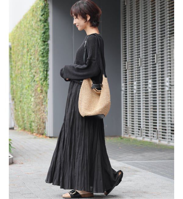 JOURNAL STANDARD relume「《追加》コットンボイルクリンクルマーメイドスカート」|スカート|