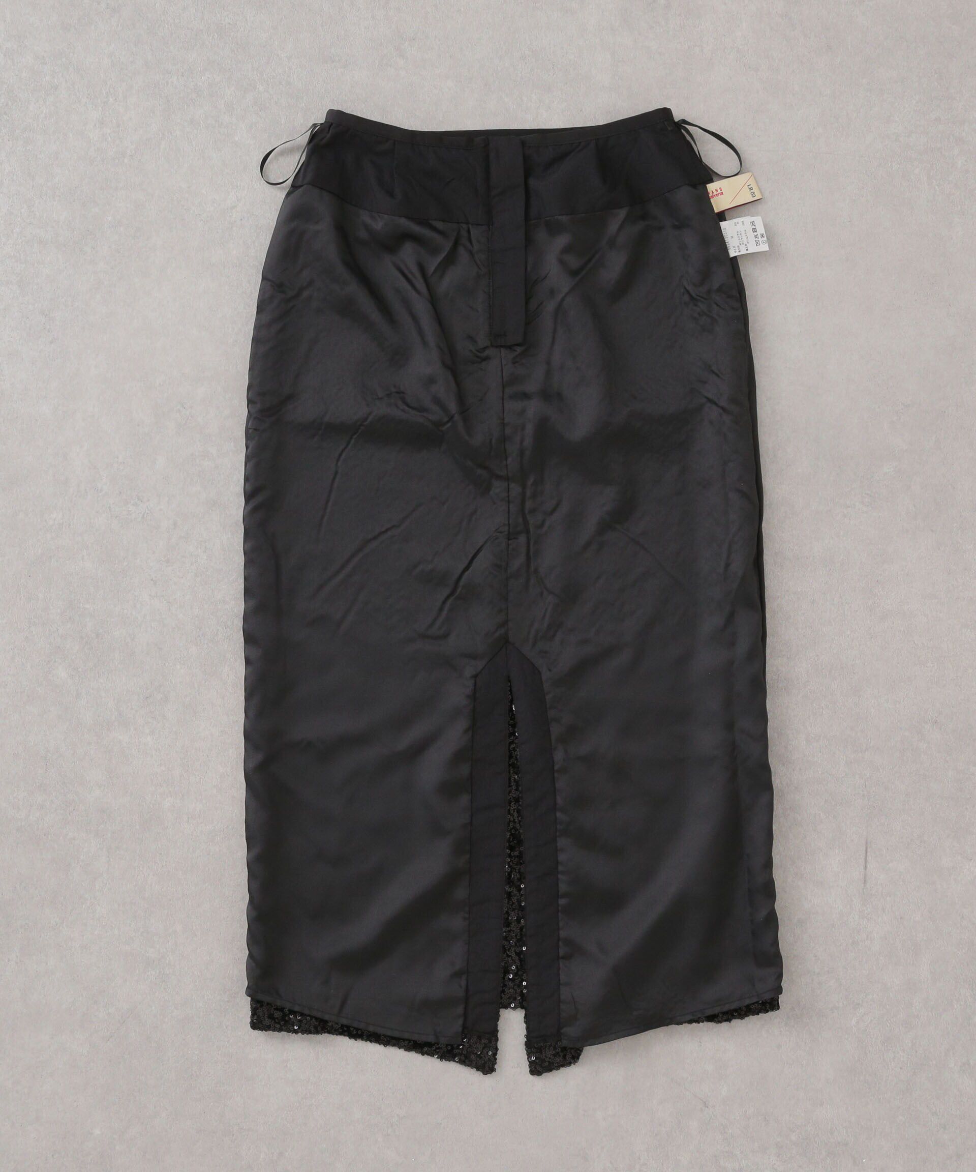 nano･universe「スパンコールIラインスカート」|スカート|