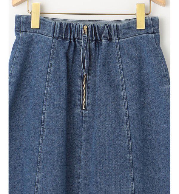 組曲「【ストレッチ】ミッドデニム フレアスカート」|スカート|