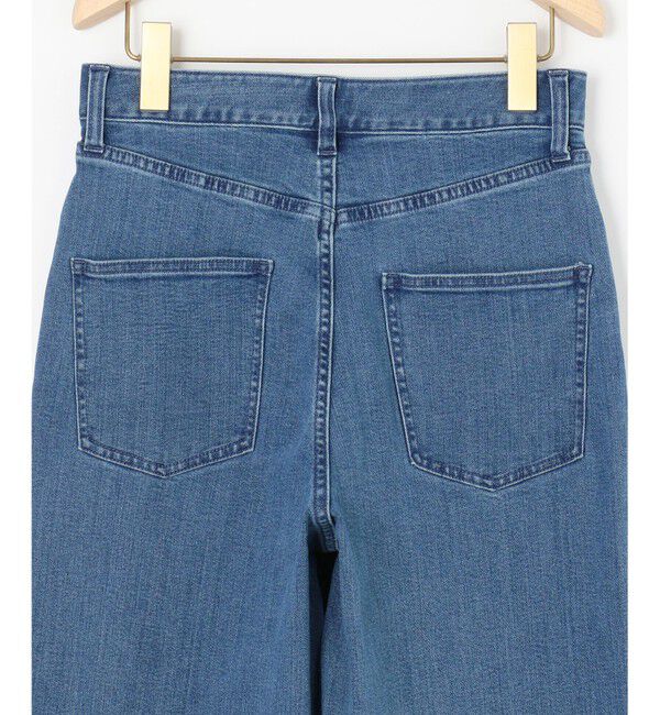 組曲「ライトデニム セミワイドパンツ」|デニム|