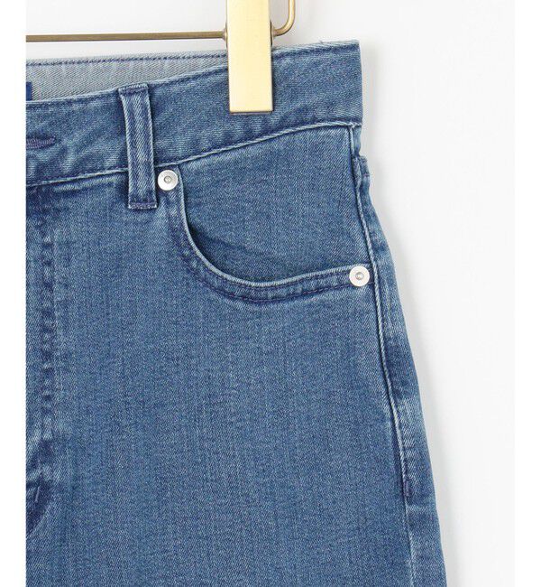 組曲「ライトデニム セミワイドパンツ」|デニム|