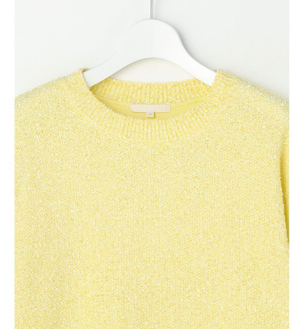 自由区「ブークレミックスツイード ニット」|ニット・セーター|