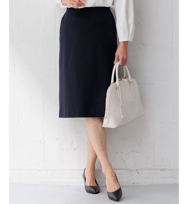 23区「【セットアップ対応】モクロディ スカート」|スカート|ネイビー系