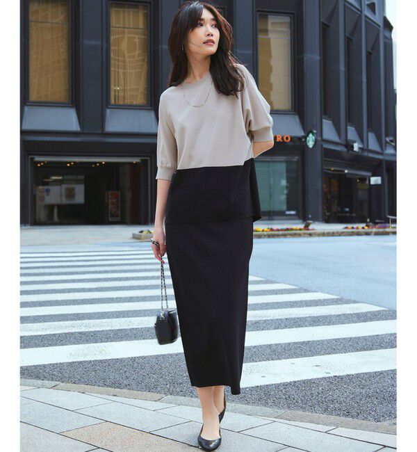 23区「【WEB&一部店舗限定/洗える】レーヨンポリエステルストレッチ タイト スカート」|スカート|