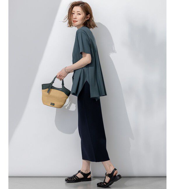 23区「【WEB&一部店舗限定/洗える】レーヨンポリエステルストレッチ タイト スカート」|スカート|