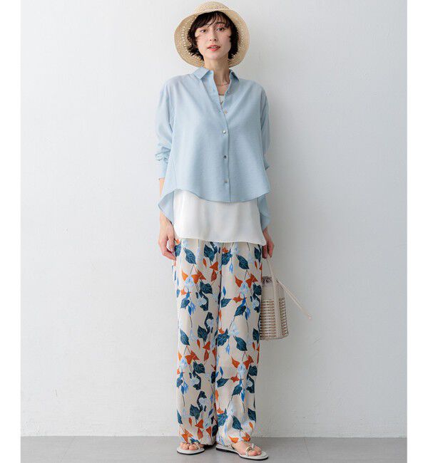 23区「【新色追加/見上愛さん着用】サムリング フラット サンダル」|サンダル|