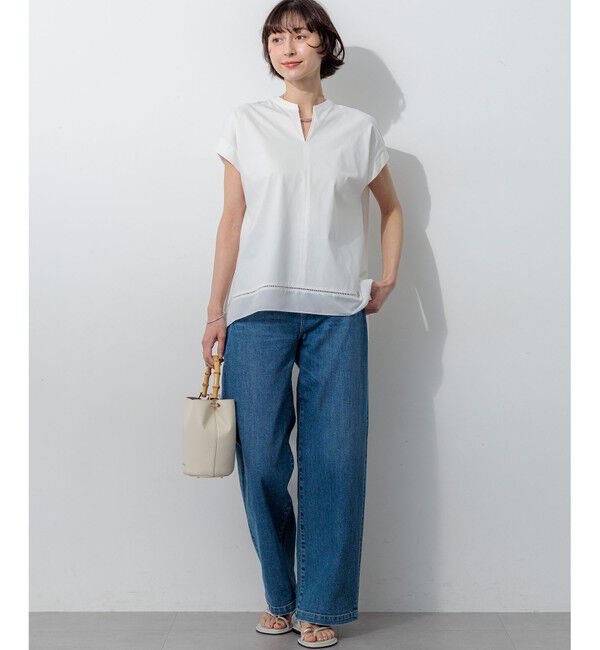 23区「【新色追加/見上愛さん着用】サムリング フラット サンダル」|サンダル|