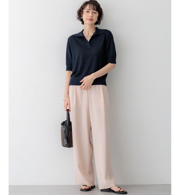 23区「【新色追加/見上愛さん着用】サムリング フラット サンダル」|サンダル|