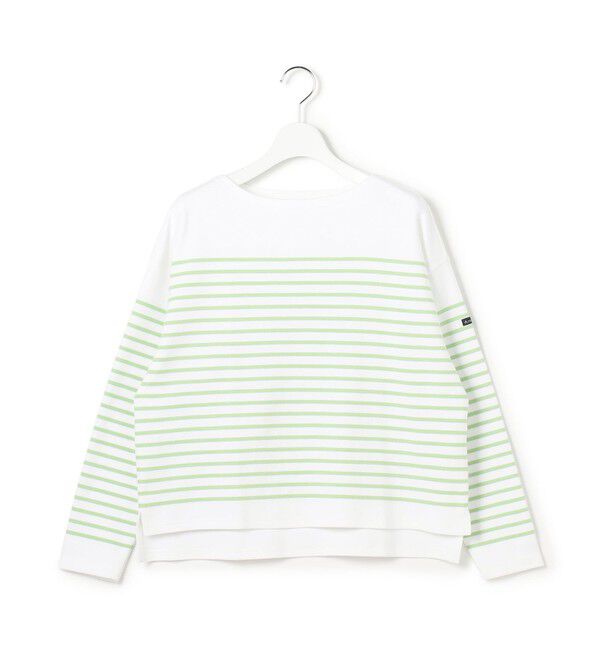 23区「Armor-lux パネルボーダー クロップド カットソー」|Tシャツ・カットソー|