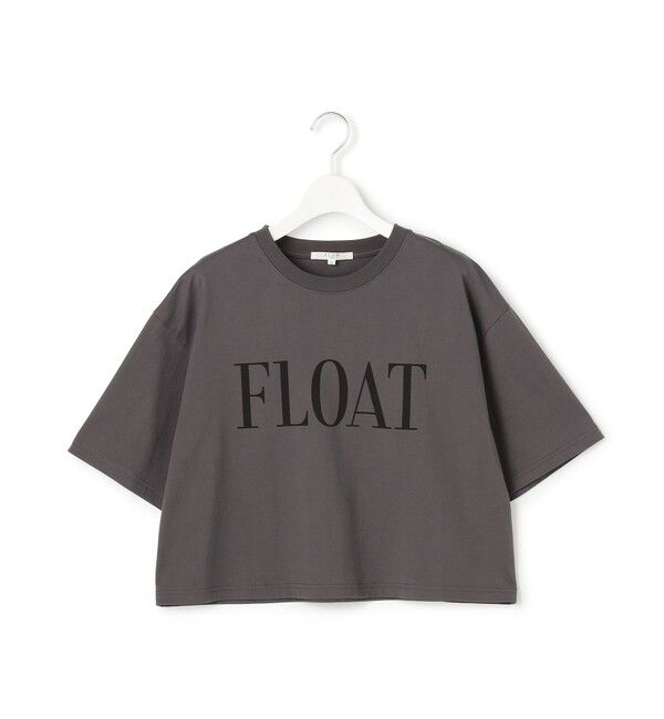 23区「【SLOW/一部店舗限定】ヴィンテージライクジャージー クロップド ロゴ Tシャツ」|Tシャツ・カットソー|