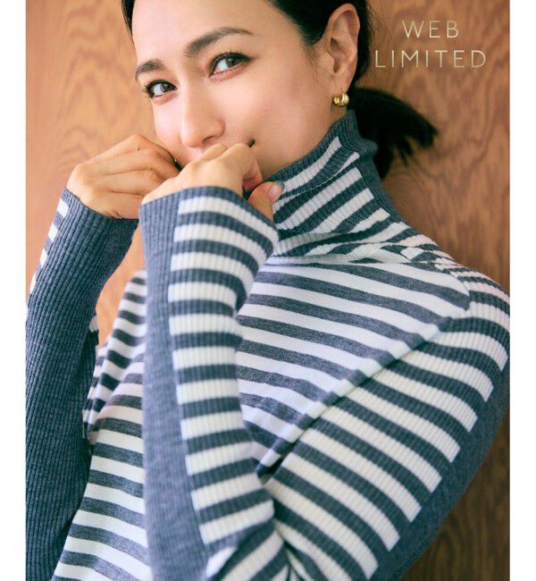 BEIGE,「【洗える】LA MONNAIE / タートルネックニット」|ニット・セーター|C.Gray&times;Ecru