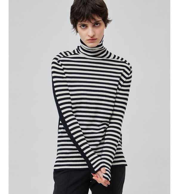 BEIGE,「【洗える】LA MONNAIE / タートルネックニット」|ニット・セーター|