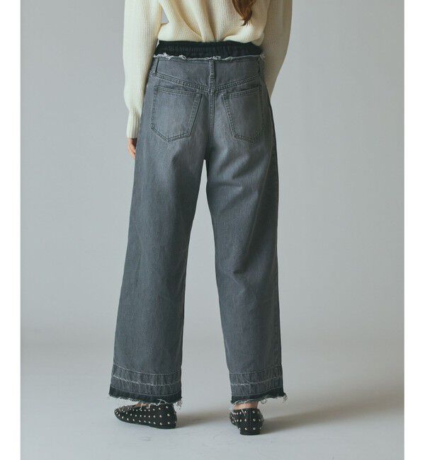 Grace Class「コンビデニムイージーパンツ」|デニム|