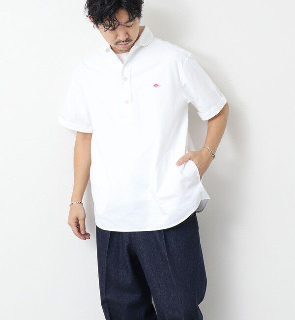 NOLLEY'S goodman「【DANTON/ダントン】ROUND COLLAR P.O SHIRT SS 25SS」|シャツ・ブラウス|