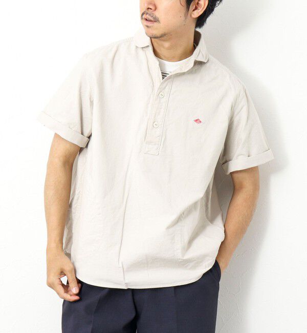 NOLLEY'S goodman「【DANTON/ダントン】ROUND COLLAR P.O SHIRT SS 25SS」|シャツ・ブラウス|キナリ