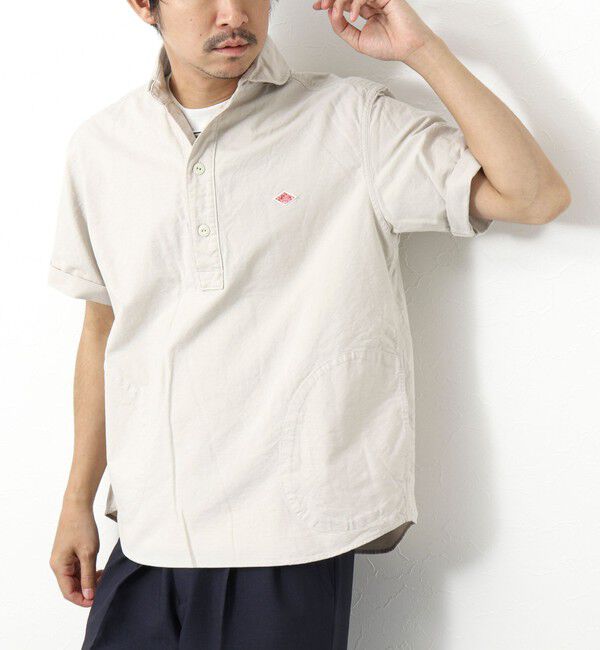 NOLLEY'S goodman「【DANTON/ダントン】ROUND COLLAR P.O SHIRT SS 25SS」|シャツ・ブラウス|