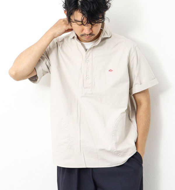 NOLLEY'S goodman「【DANTON/ダントン】ROUND COLLAR P.O SHIRT SS 25SS」|シャツ・ブラウス|