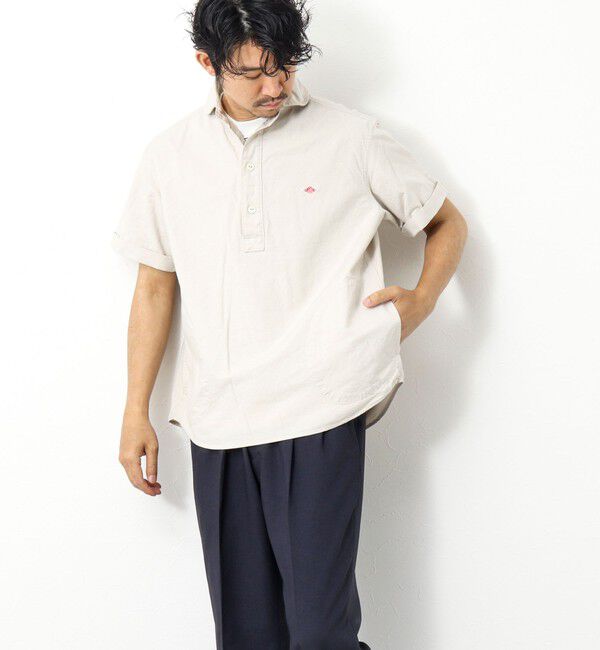 NOLLEY'S goodman「【DANTON/ダントン】ROUND COLLAR P.O SHIRT SS 25SS」|シャツ・ブラウス|