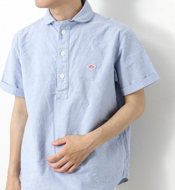 NOLLEY'S goodman「【DANTON/ダントン】ROUND COLLAR P.O SHIRT SS 25SS」|シャツ・ブラウス|
