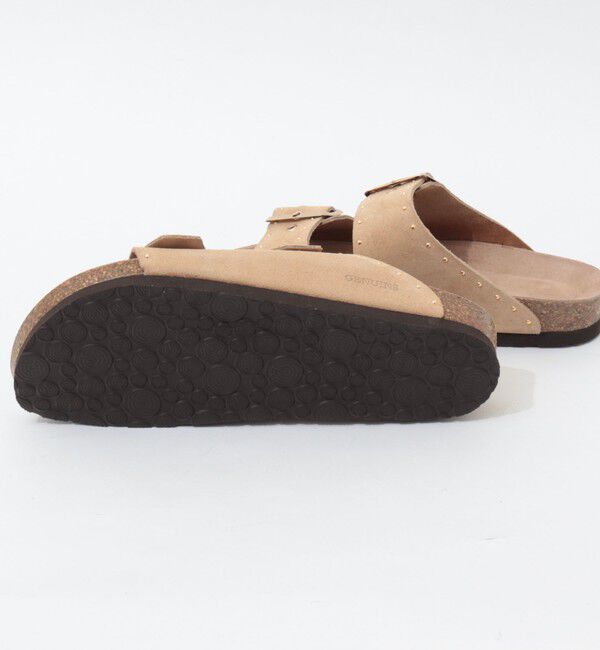 NOLLEY'S「【GENUINS/ジェニンズ】　スエードスタッズベルトサンダル」|サンダル|