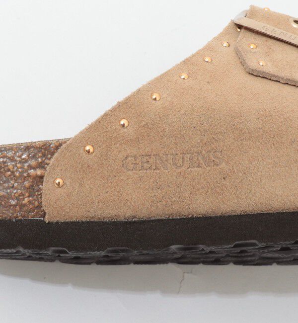 NOLLEY'S「【GENUINS/ジェニンズ】　スエードスタッズベルトサンダル」|サンダル|