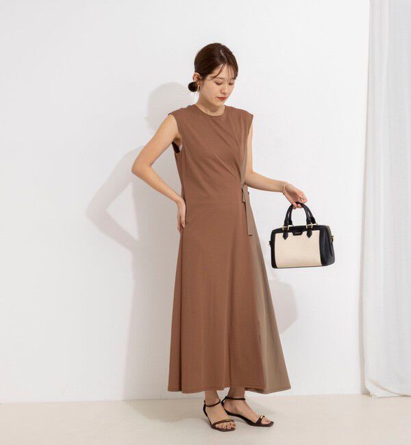 NOLLEY'S「ウォッシャブル布帛切り替えワンピース」|ワンピース|
