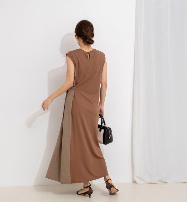 NOLLEY'S「ウォッシャブル布帛切り替えワンピース」|ワンピース|