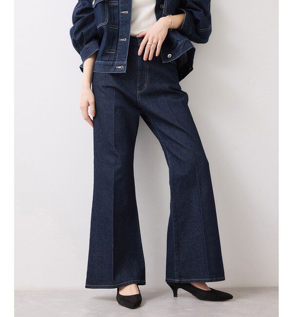 VIS「フレアシルエットデニムパンツ」|デニム|