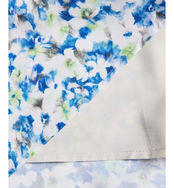 Rope&rsquo;Picnic「ぼかしフラワーギャザーマーメイドスカート」|スカート|