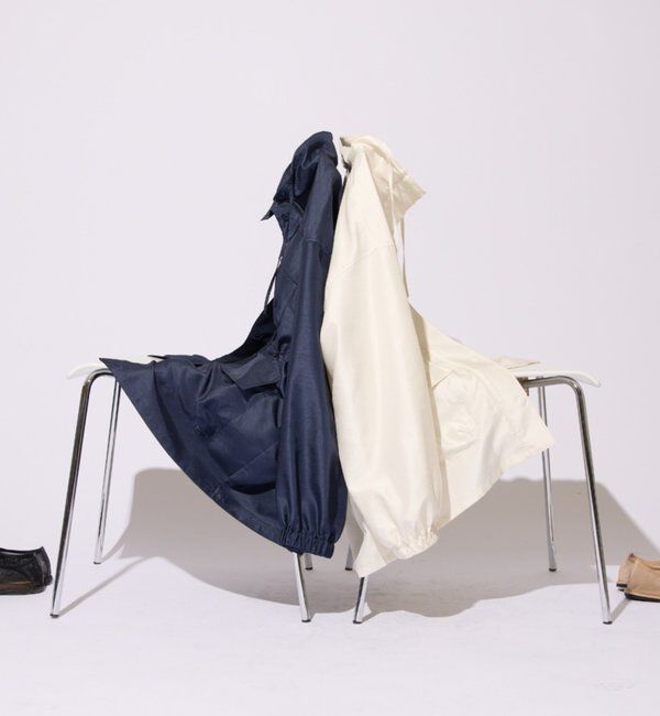  「【CEPIE./セピエ】オーバースタンドブルゾン」|ベスト・ジレ|アイボリー