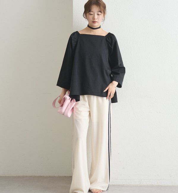  「チョーカーリボンパフブラウス」|シャツ・ブラウス|