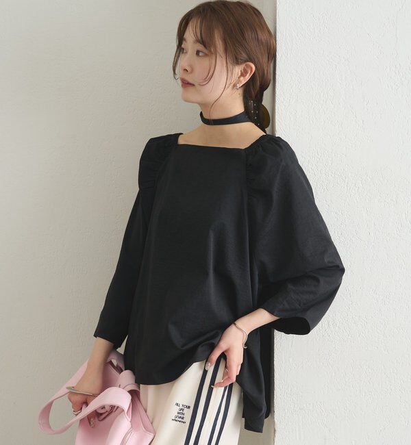  「チョーカーリボンパフブラウス」|シャツ・ブラウス|