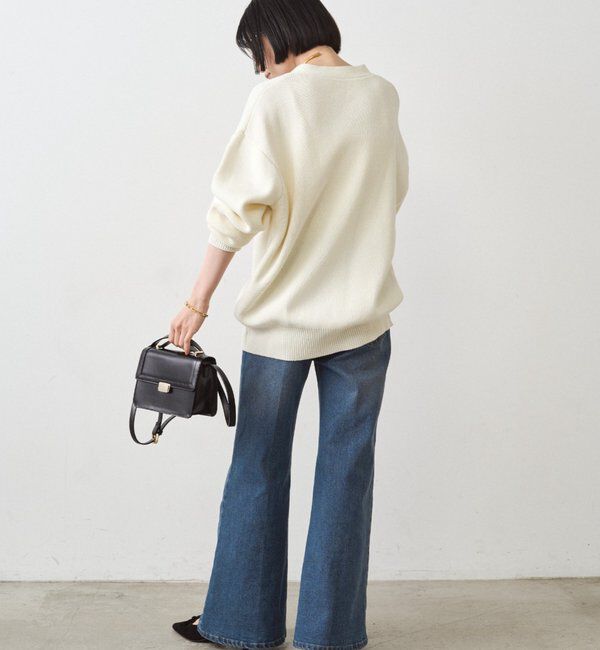  「デニムフレアパンツ2」|デニム|