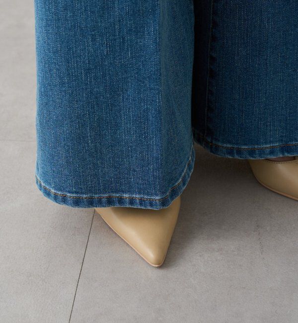  「デニムフレアパンツ2」|デニム|