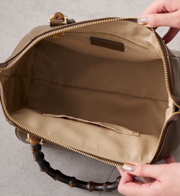  「【GALENA/ガレナ】バンブーハンドルBag」|ショルダー・メッセンジャー|