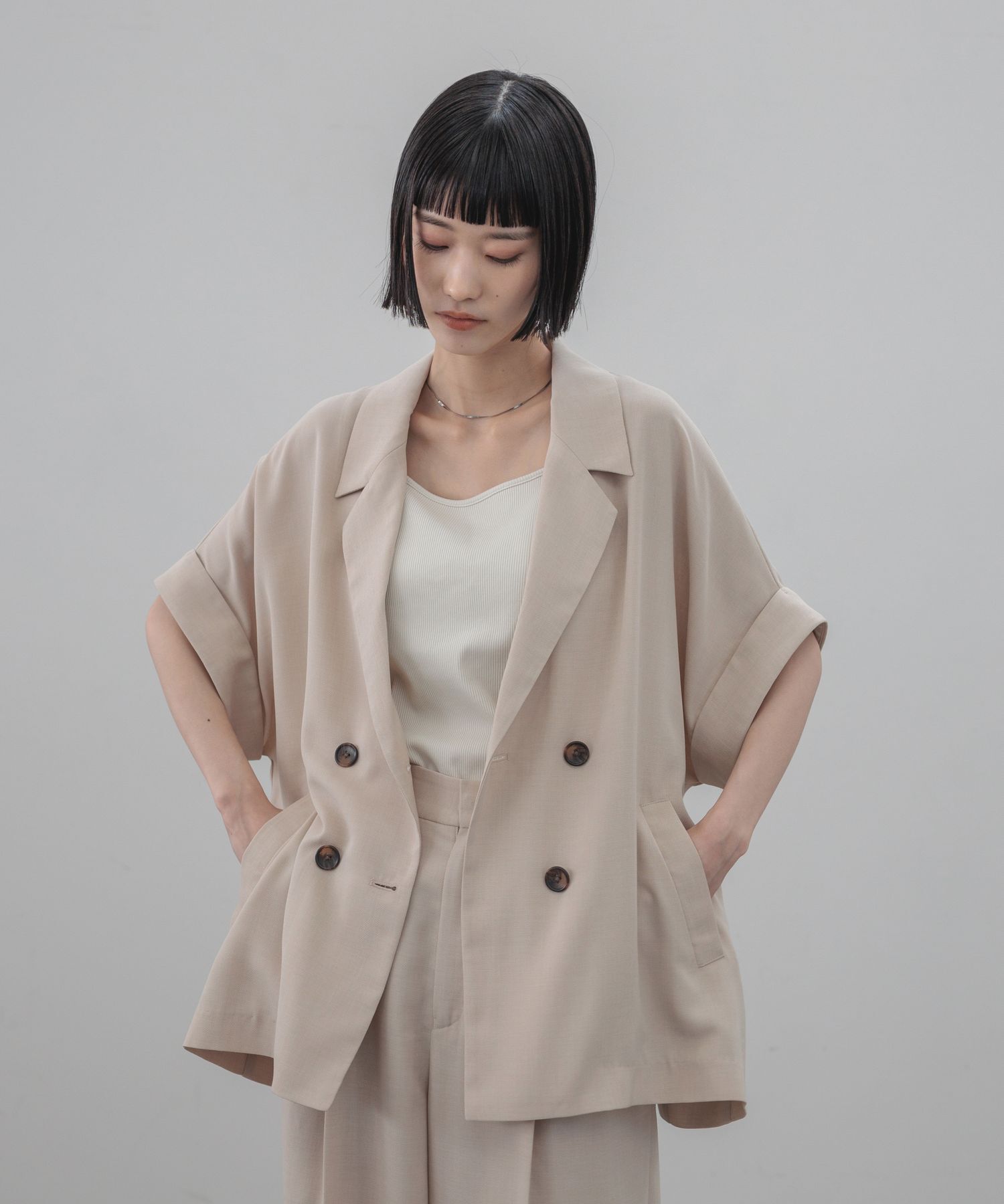 LOWRYS FARM「バスケットダブルジャケット」|その他|NTL