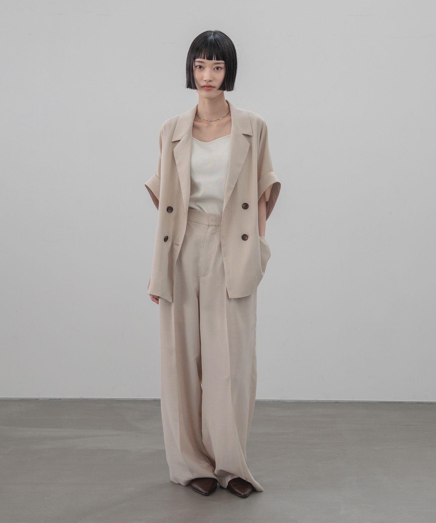 LOWRYS FARM「バスケットダブルジャケット」|その他|