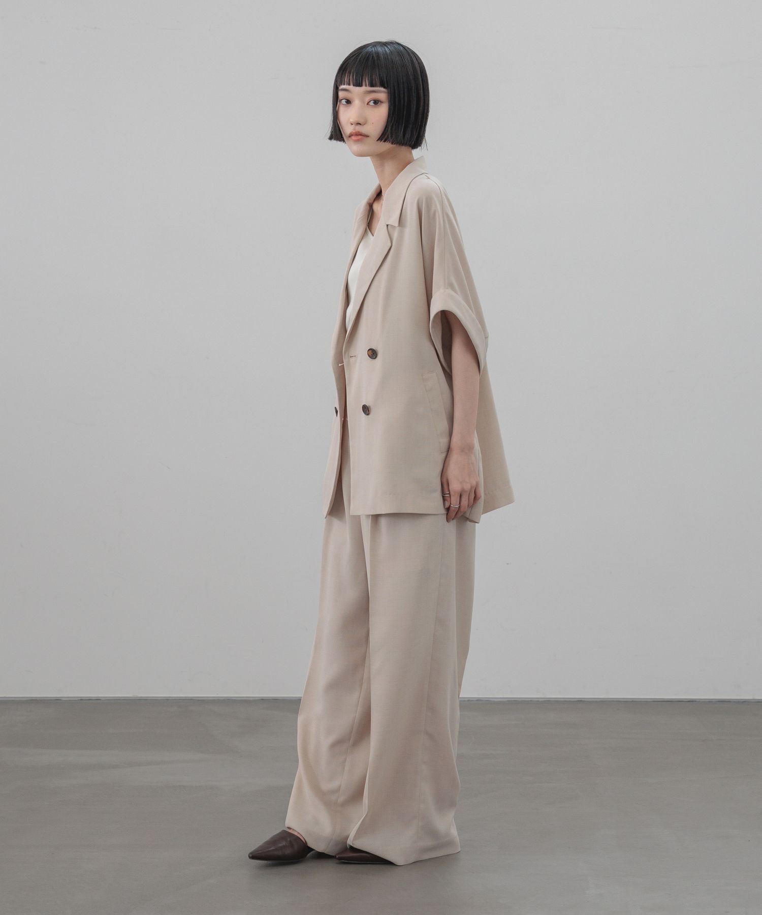 LOWRYS FARM「バスケットダブルジャケット」|その他|