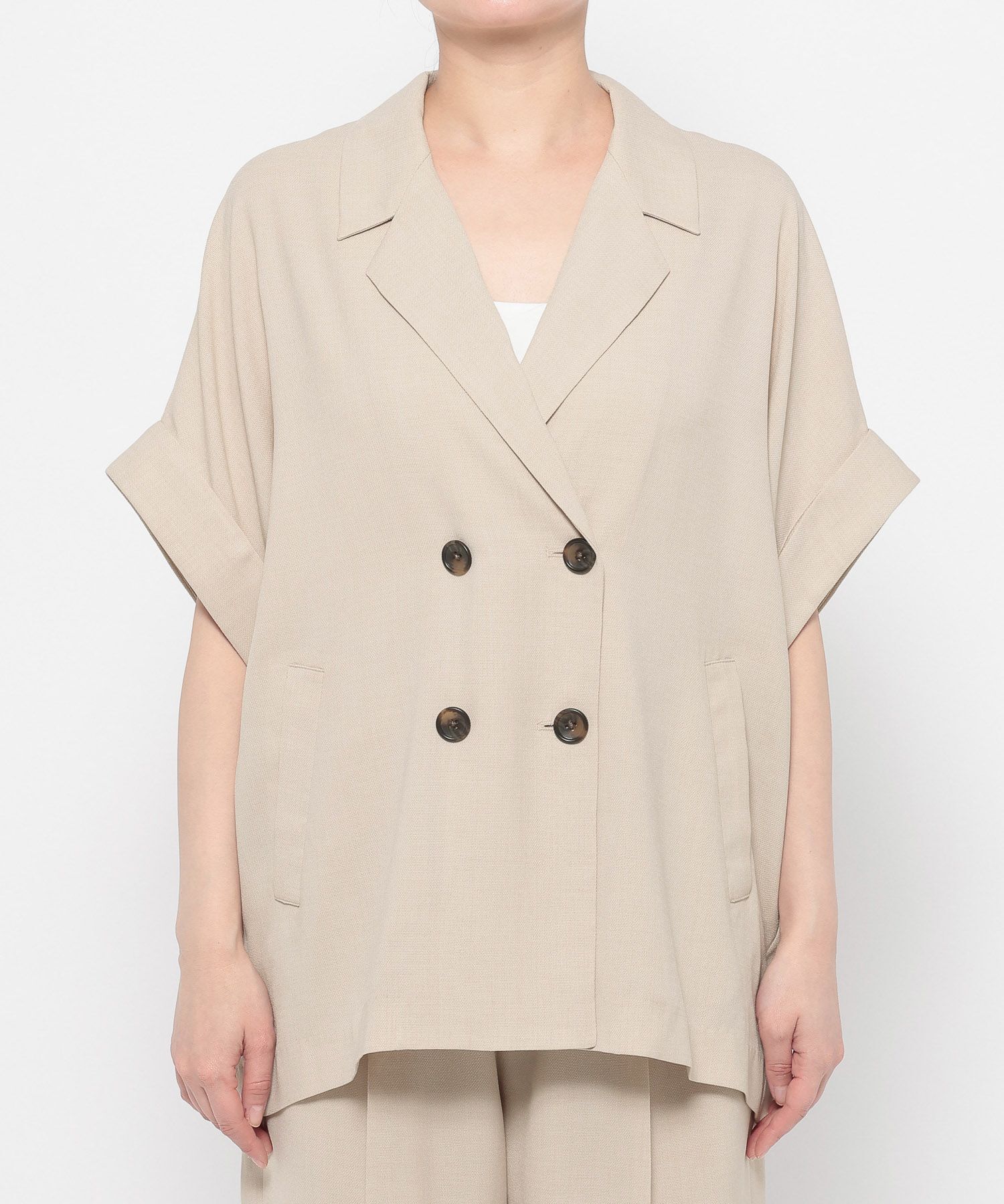 LOWRYS FARM「バスケットダブルジャケット」|その他|