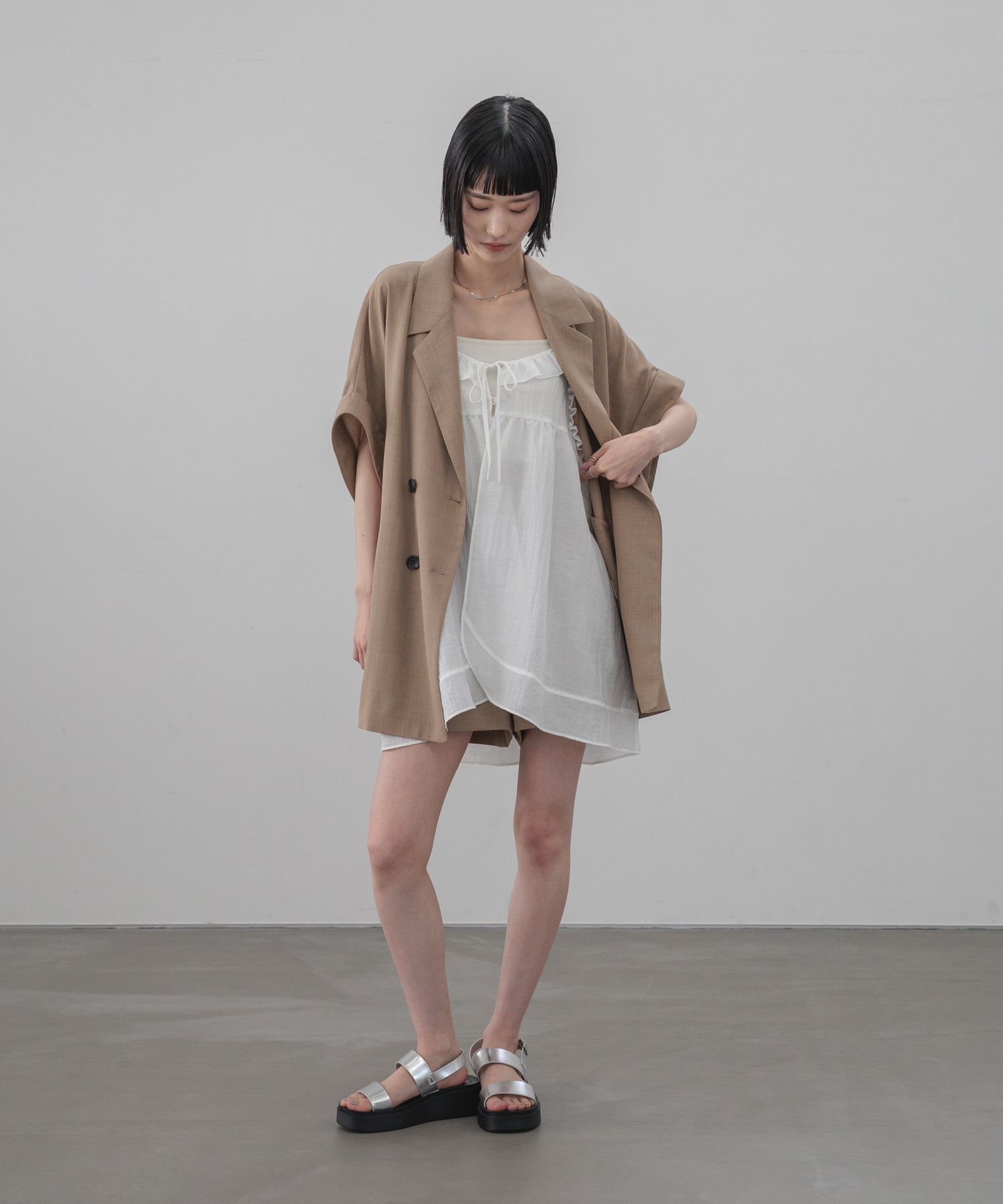 LOWRYS FARM「バスケットダブルジャケット」|その他|