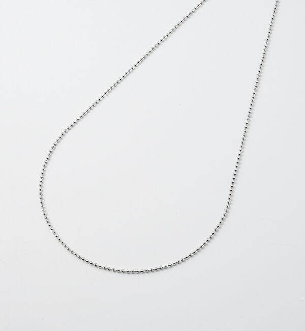 collex「【dignif】【金属アレルギー対応】 ボールチェーンネックレス3mm」|ネックレス|