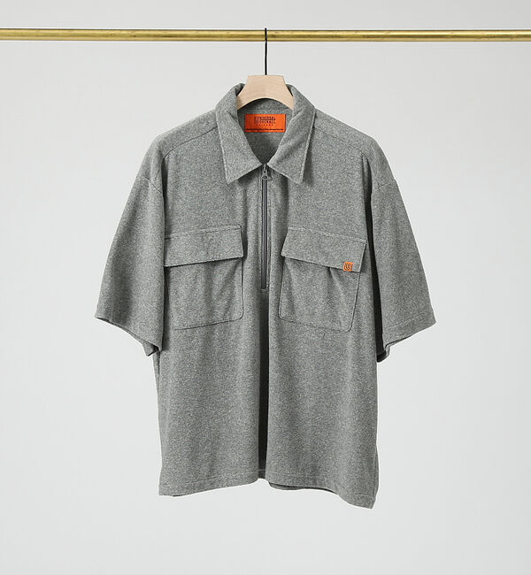 ABAHOUSE「【UNIVERSAL OVERALL/ユニバーサルオーバーオール】　パイル シャ」|シャツ・ブラウス|