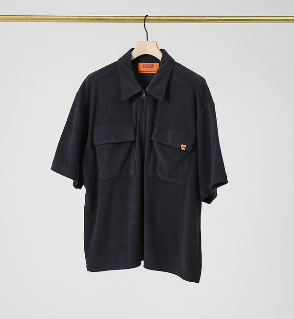 ABAHOUSE「【UNIVERSAL OVERALL/ユニバーサルオーバーオール】　パイル シャ」|シャツ・ブラウス|