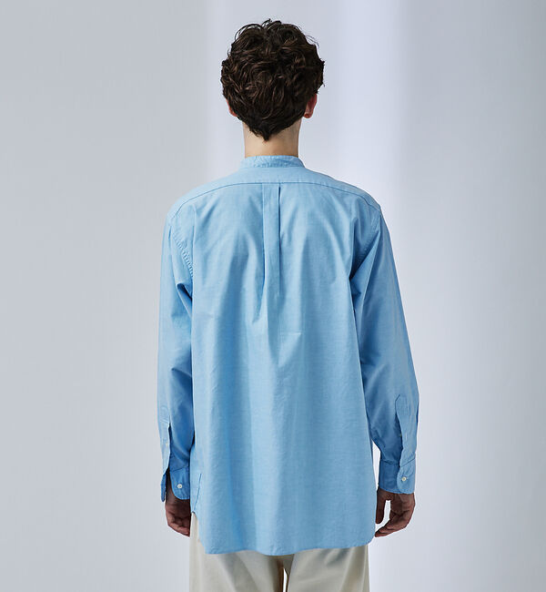 ABAHOUSE「【別注】Individualized shirts / オックス バンドカラーシ」|シャツ・ブラウス|